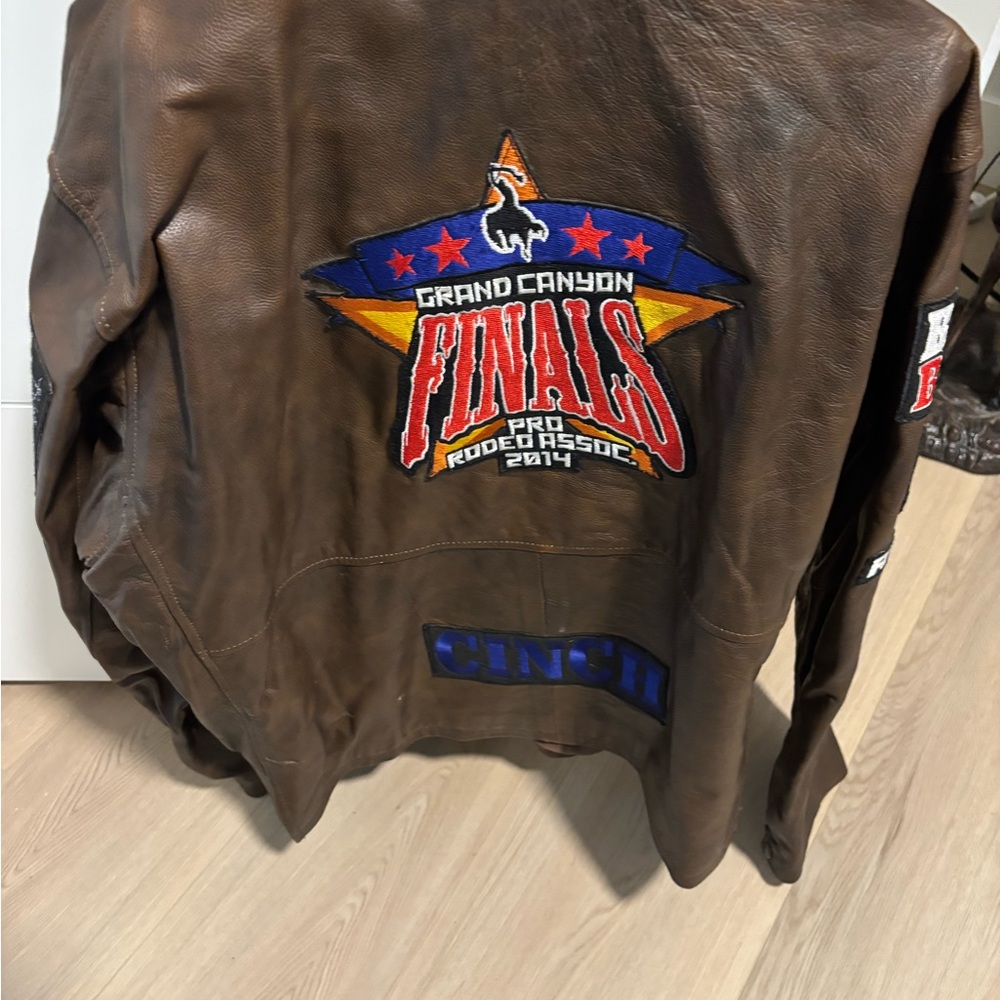 Brown Genuine Rodeo Contestant Roping Heeler Jacket - Picture 9 of 11